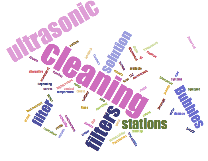 Ultrasonic Cleaner Uses - Tovatech