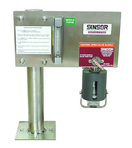 FIGURE 2.  Proper sampling location and stream conditioning can help to ensure the best results