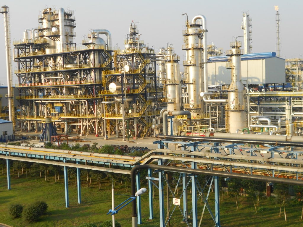 MTO unit, methanol to olefins