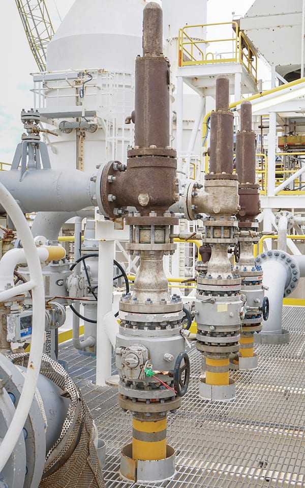 Figure 1.  Pressure relief valves are available from a variety of sources in a vast range of sizes, all providing the same basic functionality Emerson Automation Solutions