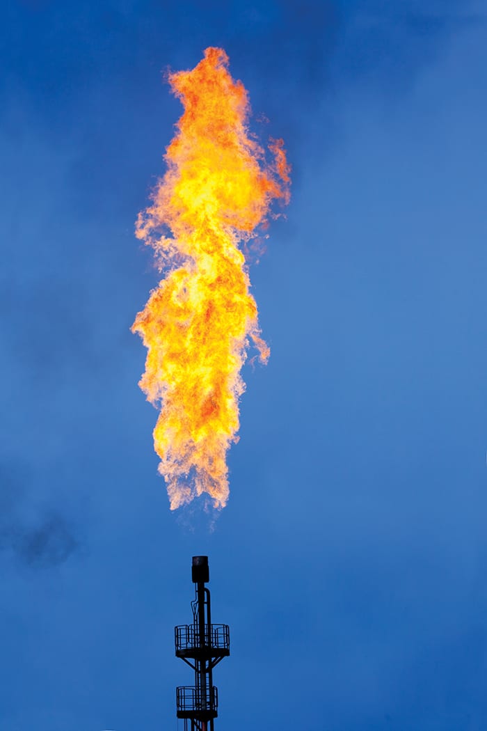 FIGURE 2. New emissions regulations are causing operators to seek alternatives to flaring during turnarounds