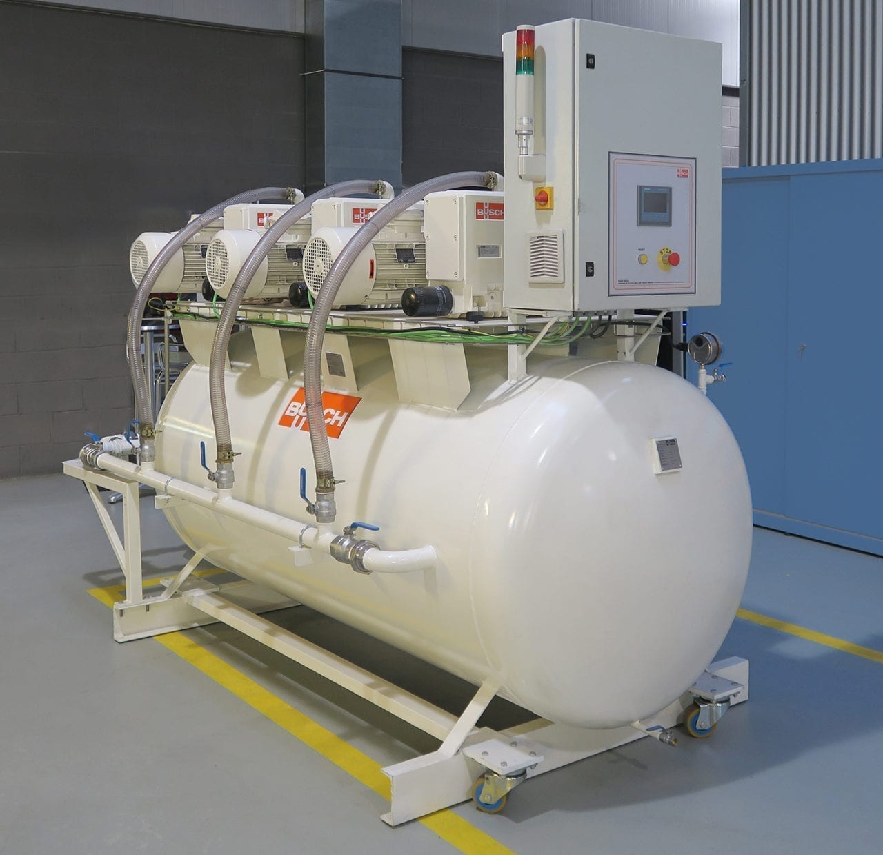 Busch supplies vacuum system for emergency hospital in Madrid