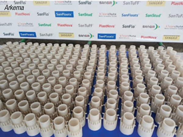 PVDF Bubble Caps for Distillation Columns - Chemical Engineering | Page 1