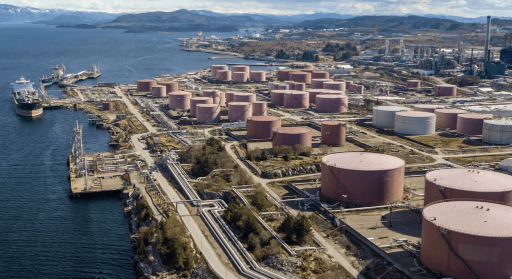 equinor's mongstad refinery