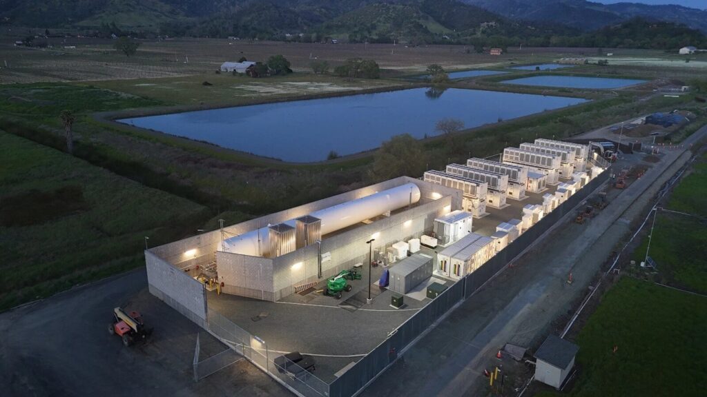 Calistoga Resiliency Center (Source: Energy Vault)