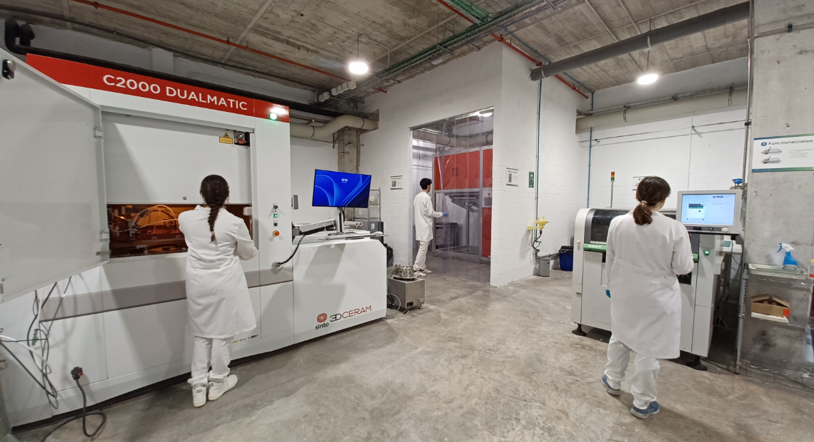 World-first pilot plant in Catalonia will 3D print ceramic parts for solid-oxide cells