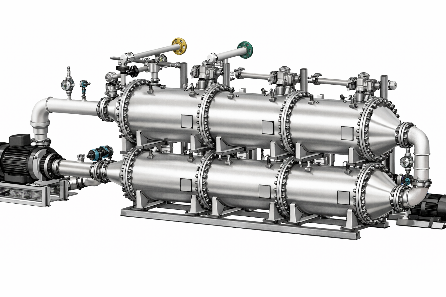 Treatment system for produced water reuse