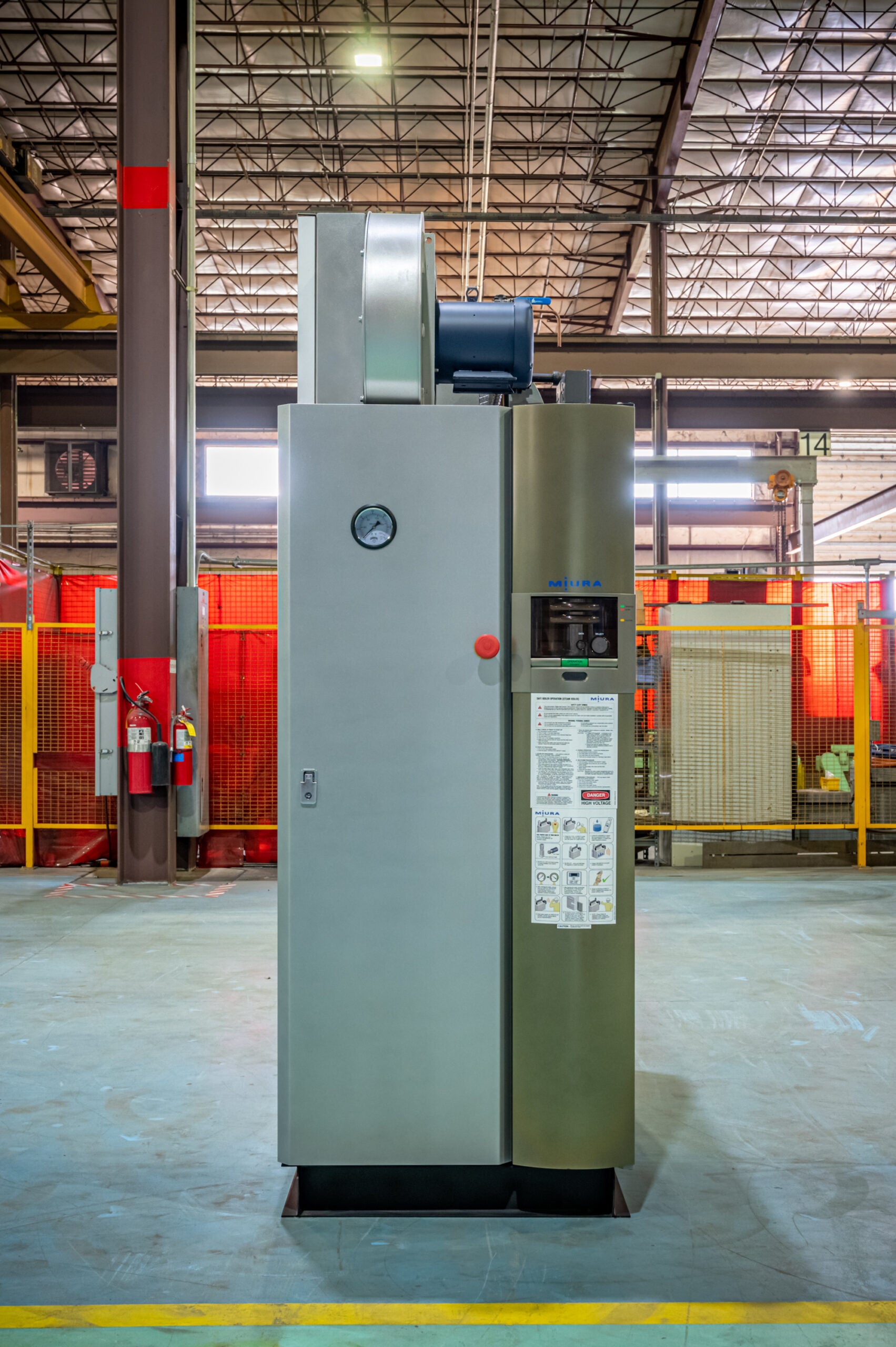 Steam boiler from Miura America