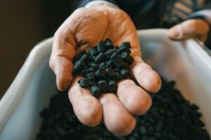 Biocarbon pellets Elkem