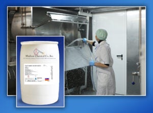 Eliminate grease and grime when maintaining or repairing equipment in food-and-beverage plants